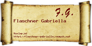 Flaschner Gabriella névjegykártya